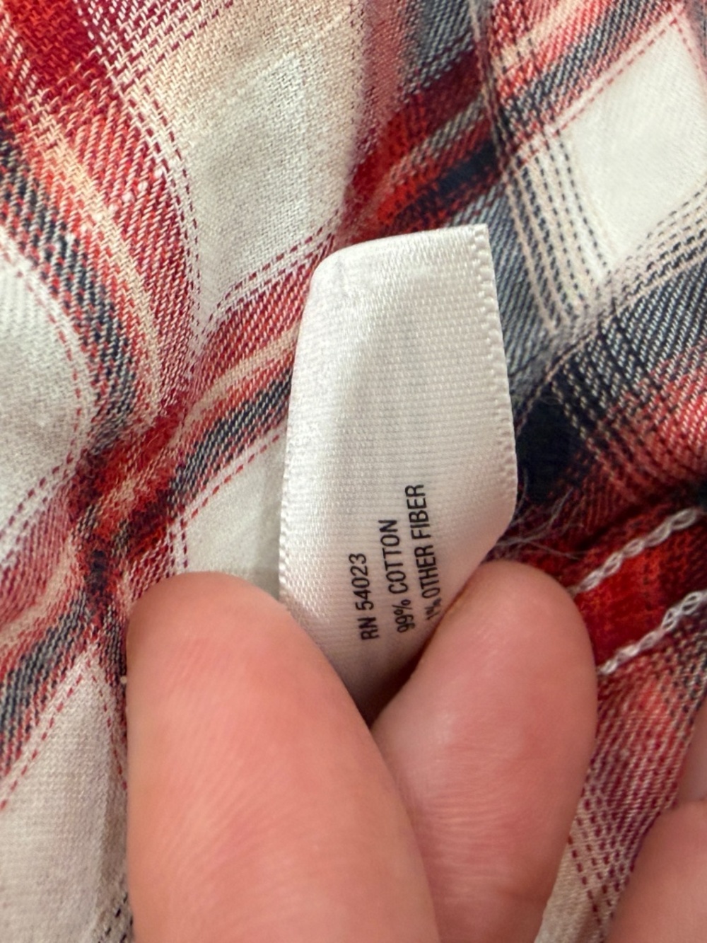 gap plaid button down - Picture 2 of 3
